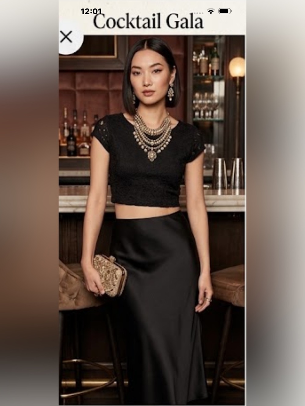 Express Black Lace Cropped Short Sleeve Top Romantic Grunge Boho Chic XS